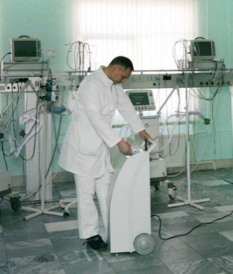 Реанимационное отделение Российского научного центра хирурги